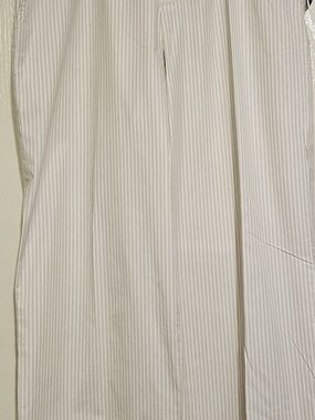 Wild Fable Cream Pinstripe Wide-Leg Trousers, size Large, new with tags.